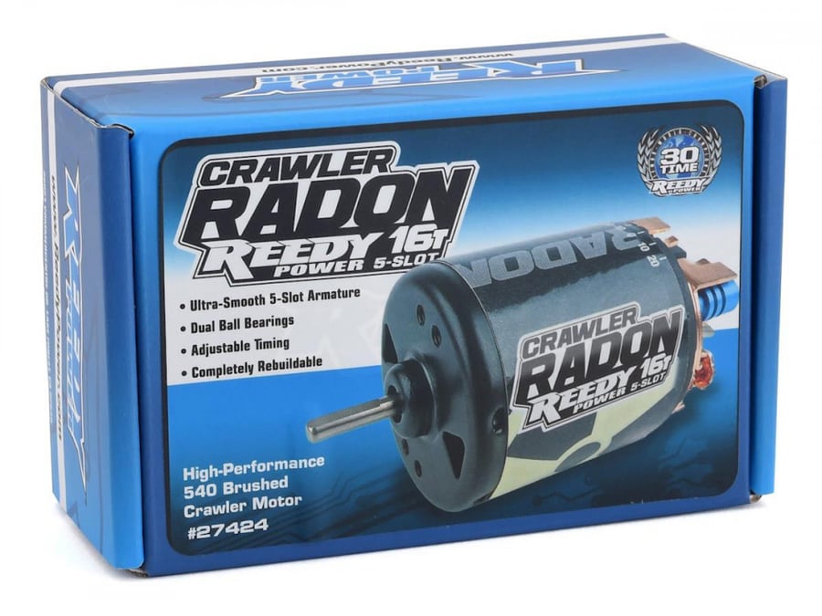 Reedy Radon 2 Crawler 5-Slot Brushed Motor (16T) for RC ASC27424