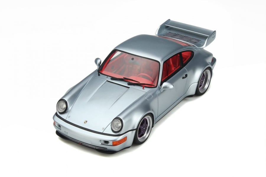 RARE PORSCHE 911 (964) RSR 3.8 POLAR SILVER GT837 LIMITED