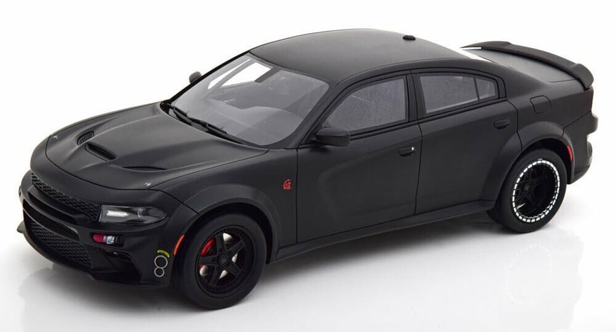 DODGE CHARGER SRT HELLCAT WIDEBODY Tuned by SPEEDKORE BLACK 1:18 GT Spirit GT301