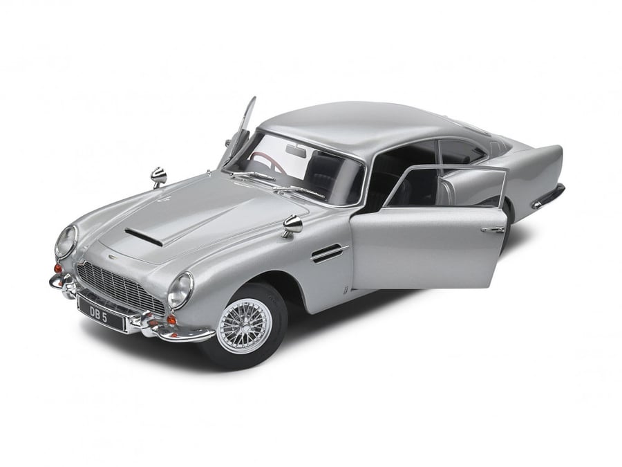 Aston Martin DB5 1964 Silver Birch 1:18 Solido S1807101
