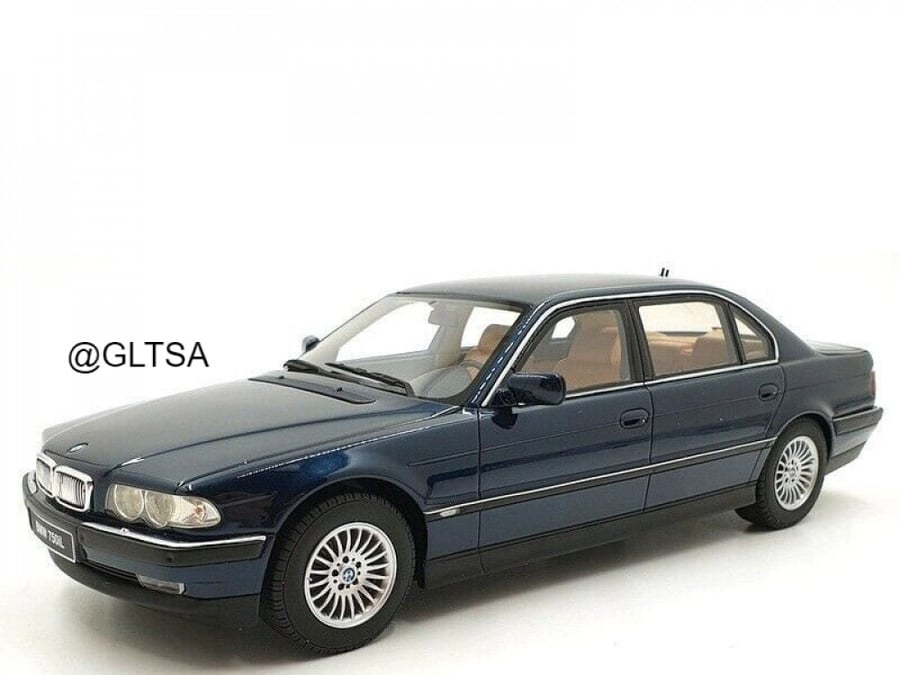 RARE BMW E38 750 iL 1999 Blue 1:18 OTTOmobile OT116 LIMITED 2000 PCS