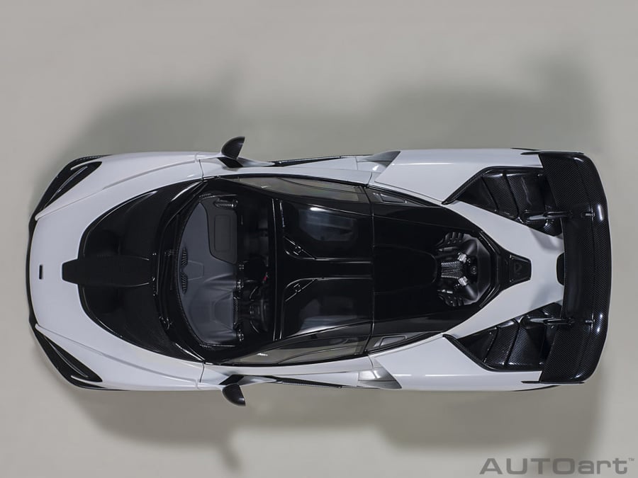 McLaren Senna Vision Pure White 1:18 AUTOart 76075