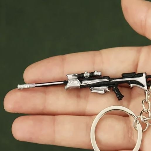 Valorant Reaver Operator Keychain (Black/Silver/Purple)
