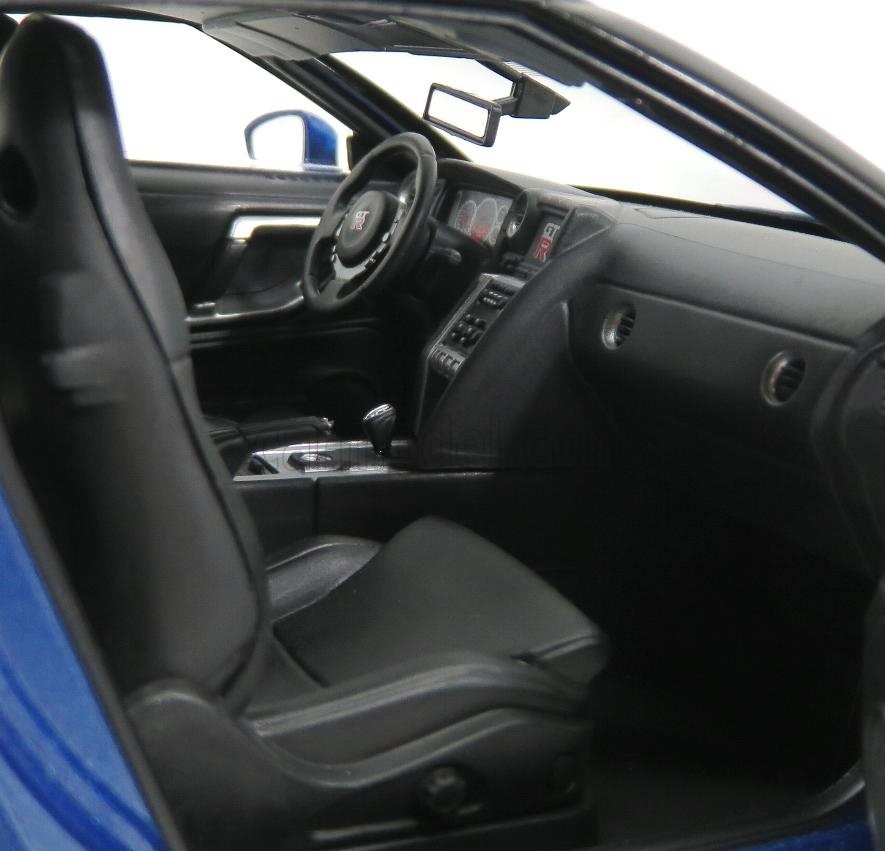 RARE PRE-OWNED Nissan GTR R35 Blue 1:18 Norev 188052