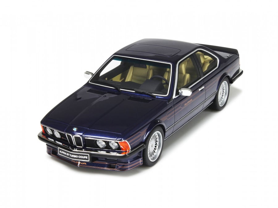 RARE BMW 6-Series Alpina B7 Bi-Turbo Coupe 1985 Dark Blue 1:18 OTTOmobile OT163 LIMITED 3000 PCS