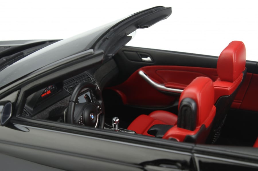 NO BOX BMW E46 Convertible M3 Jet Black 1:18 OTTOmobile OT380 LIMITED