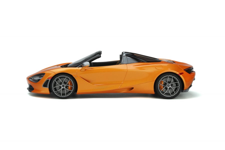 MCLAREN 720S SPIDER PAPAYA SPARK ORANGE 1:18 GT Spirit GT819