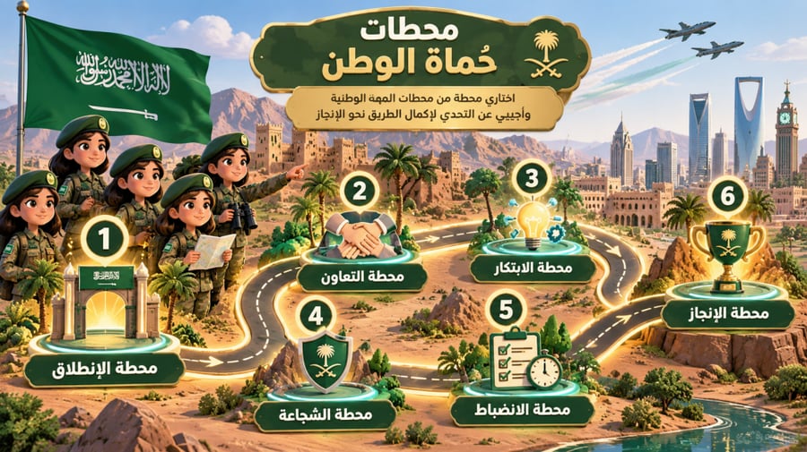 لعبة تفاعلية حماة الوطن