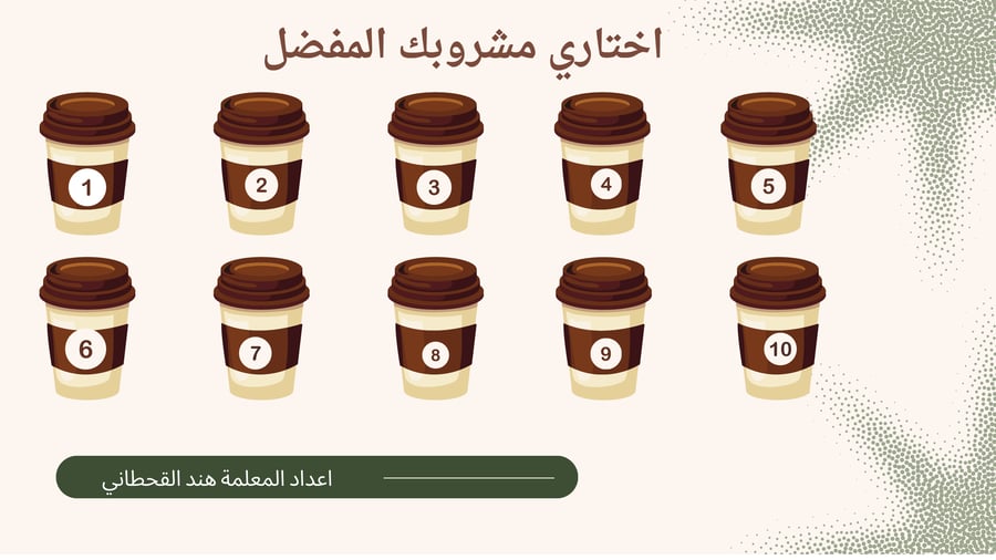 لعبه كوفي الرياضيات للصف سادس ابتدائي  مهارة نافس