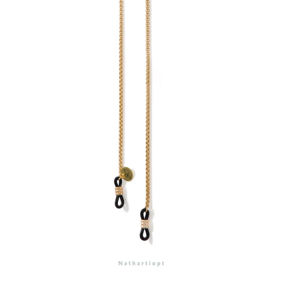 تعليقة نظارة صني كورد SUNNY CORDS STATEMENT PIECE GOLD