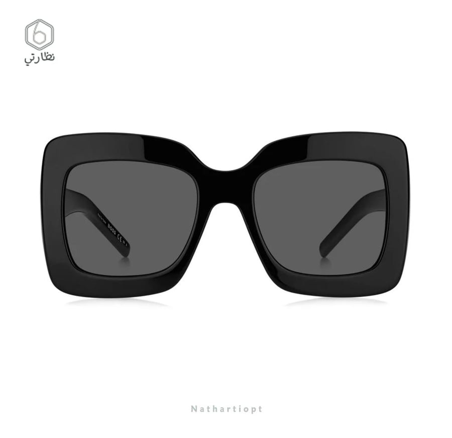 نظارة شمسية نسائية مربعة هوغو بوس HUGO BOSS الموديل1385s 807ir-نظارتي