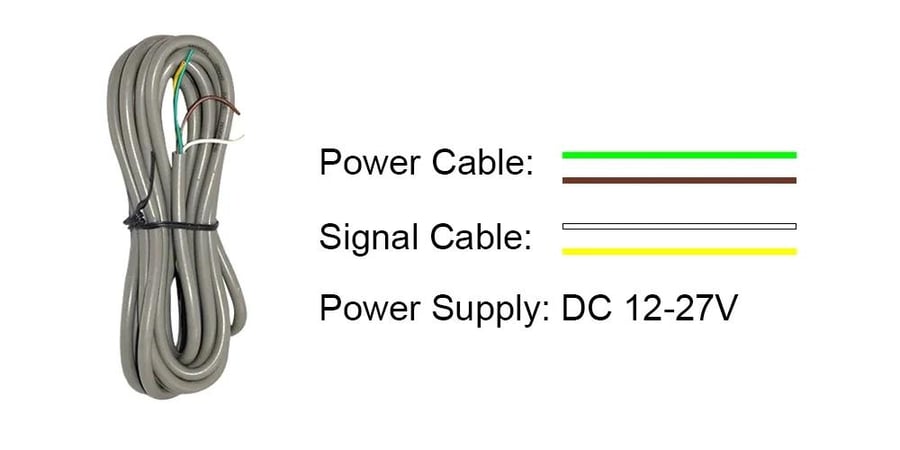 كابل التوصيل الرباعي لمستشعر الابواب الاوتوماتيكية Four wire harness c