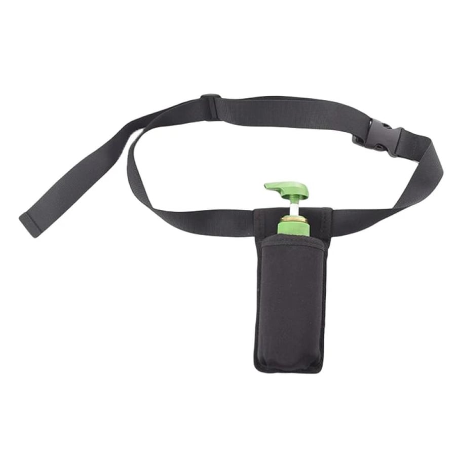 Massage Oil Lotion Bottle Holster - Adjustable Waist Belt