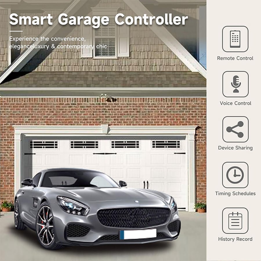 Smart WiFi Garage Opener - مفتاح كراج ذكي واي فاي