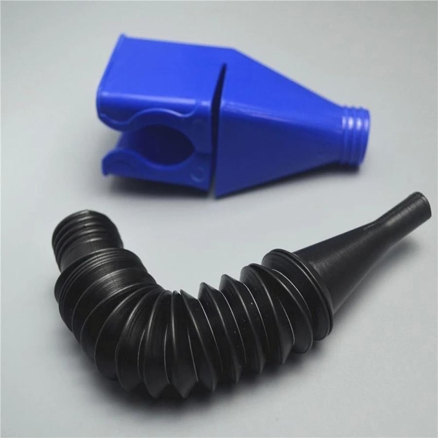 Oil Fuel Foldable Funnel with Filter قمع مطوي بفلتر لنقل الزيت والوقود