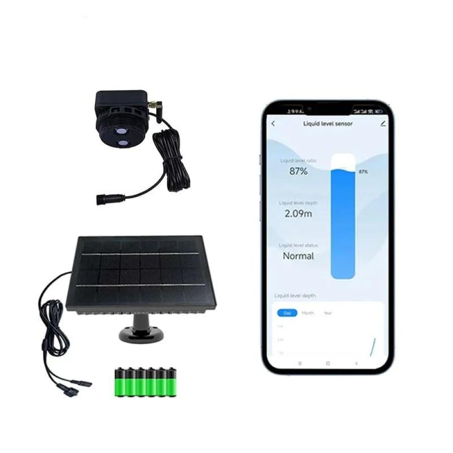 لوح طاقة شمسية ذكي 3.3W مع حزمة بطاريات 18,000mAh مدمجة لمستشعرات الخزانات والرحلات SP-2417