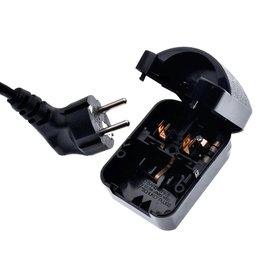Universal 13A 250V HK Singapore Malaysia United Kingdom power cord online cable converter connector EU to UK adapter fused plug