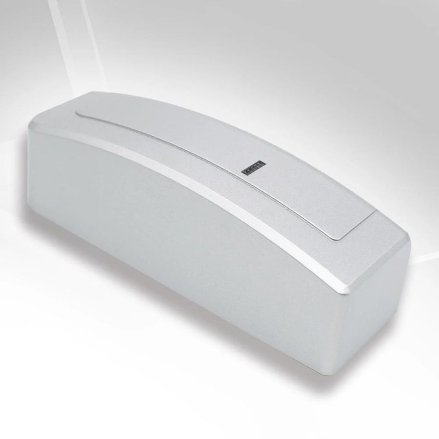 مستشعر مايكرويف افقي عريض باللون الفضي Slim horizontal silver microwav