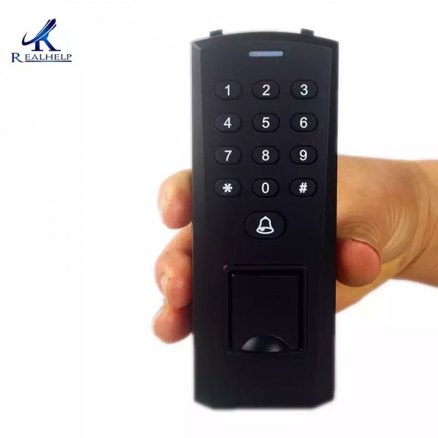 جهاز تحكم بالدخول للأبواب - يعمل بالبصمة - موجات الراديو - الكروت والميدلايات - خارجي مقاوم للماء والعوامل الجوية IP65