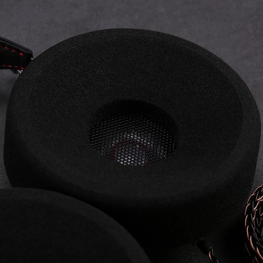سماعة رأس سلكية HiFi فوق الأذن مفتوحة من الخلف مزودة بمجموعة كاملة من المعدن صوت عالي الجودة