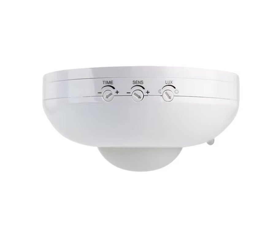 مفاتيح معايرة الحساسية والوقت ومستوى الإضاءة Calibration dials for SEN