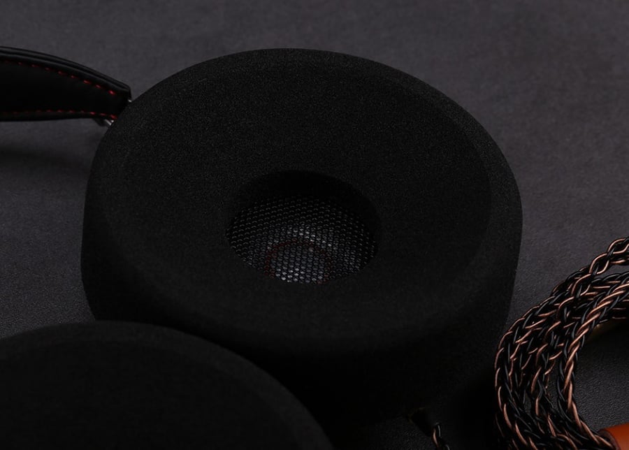 سماعة رأس سلكية HiFi فوق الأذن مفتوحة من الخلف مزودة بمجموعة كاملة من المعدن صوت عالي الجودة