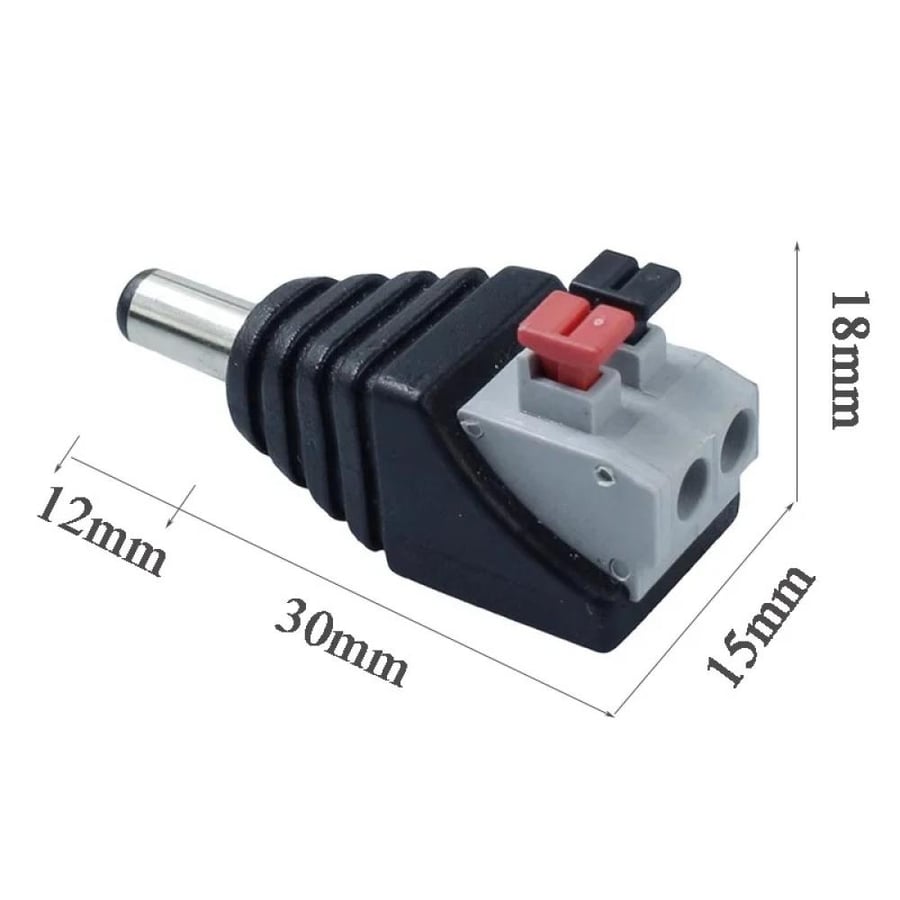 زوج موصل USB 2.0 طرف لولبي 5 سنون (ذكر وأنثى) للاختبار والتجارب