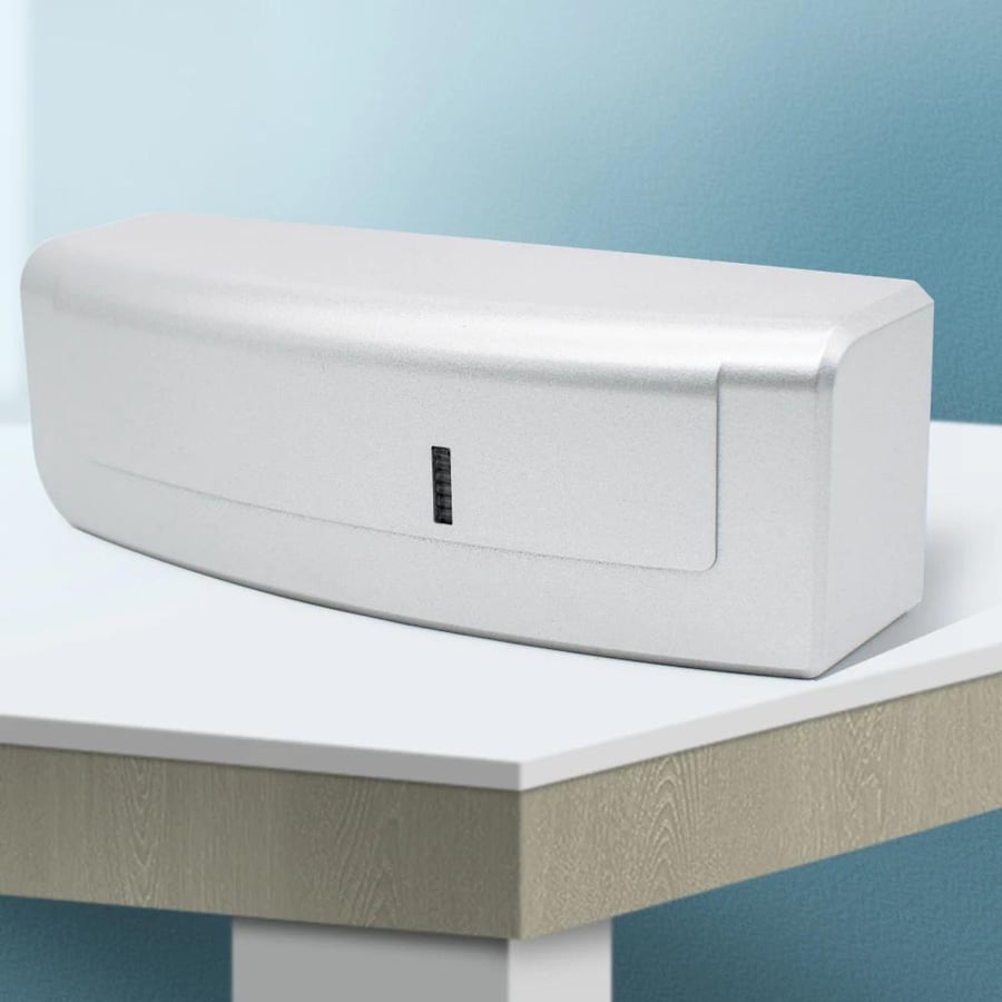 مستشعر مايكرويف افقي عريض باللون الفضي Slim horizontal silver microwav