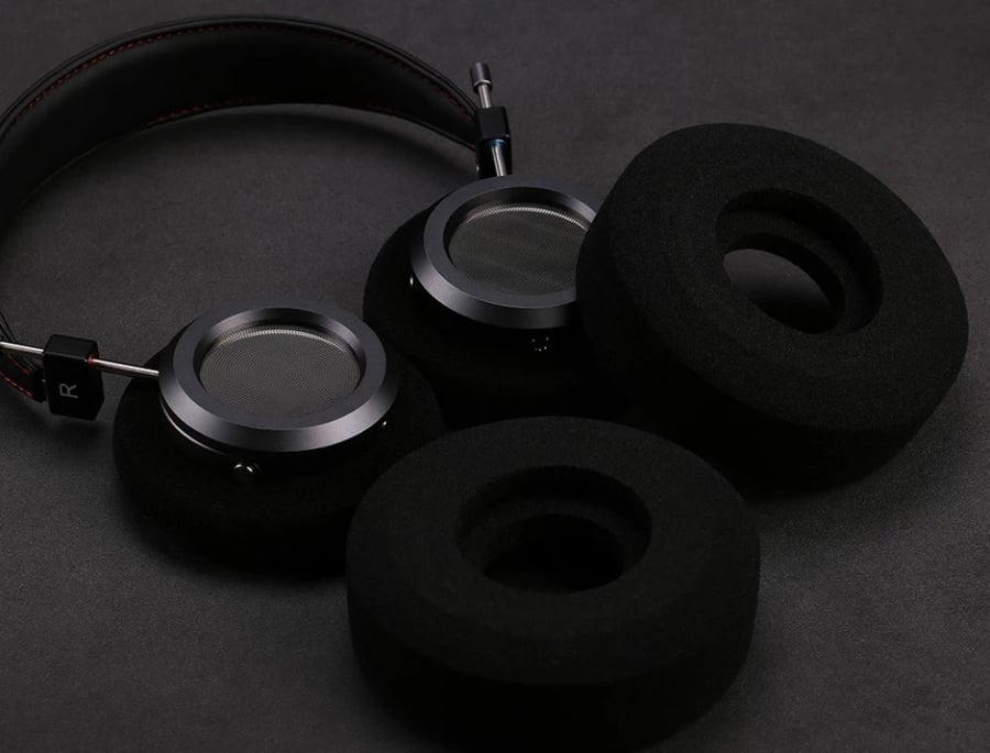 سماعة رأس سلكية HiFi فوق الأذن مفتوحة من الخلف مزودة بمجموعة كاملة من المعدن صوت عالي الجودة
