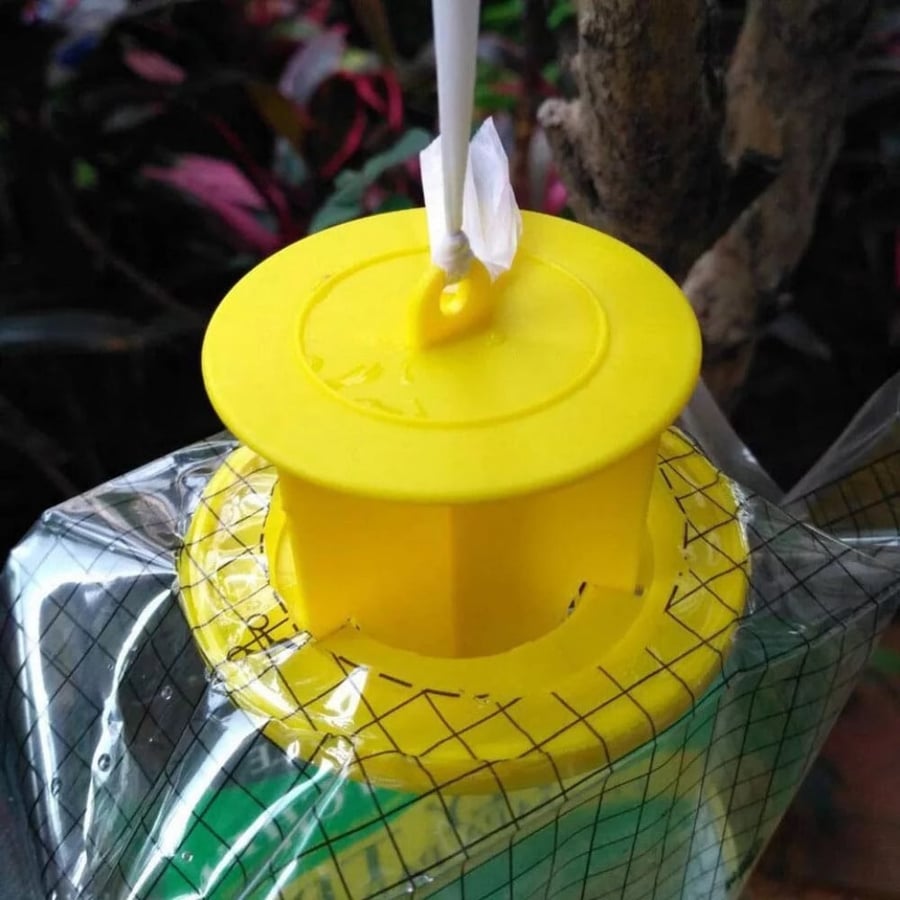 Disposable Fly Trap Non Toxic Outdoor Insect Killer Catcher Bag Pest Control Mosquito Trap Wasp Insect Killer Attractant