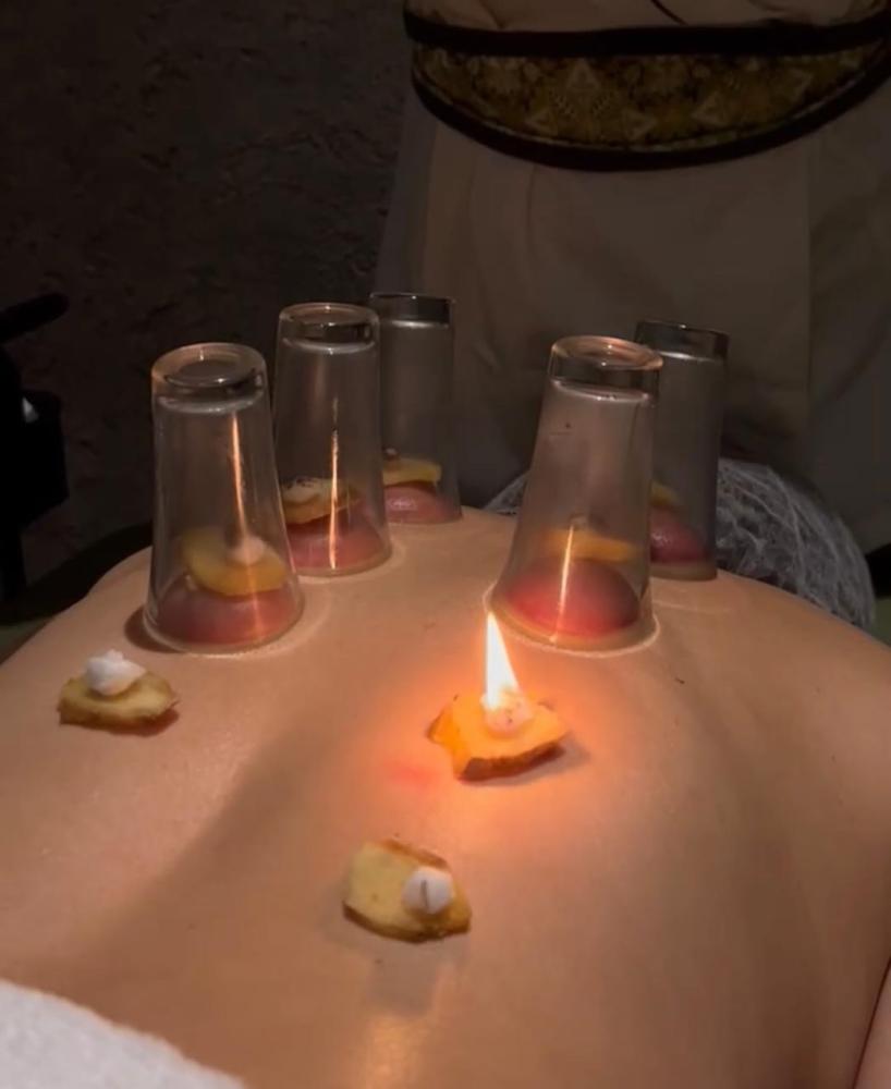 مساج كاسات الزنجبيل (60 دقيقة)