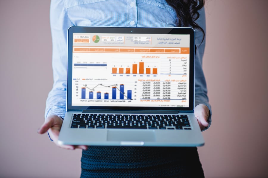 لوحة الموارد البشرية (1) HR Dashboard