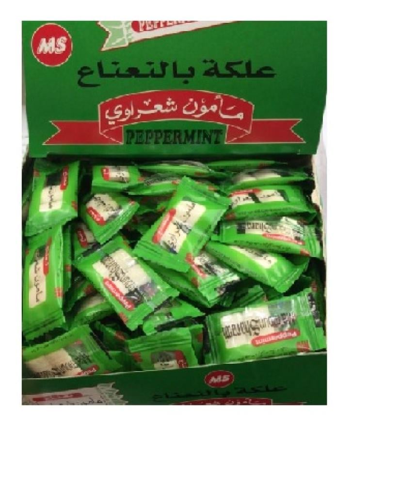 علكة شعراوي نعناع علبة 100 حبة