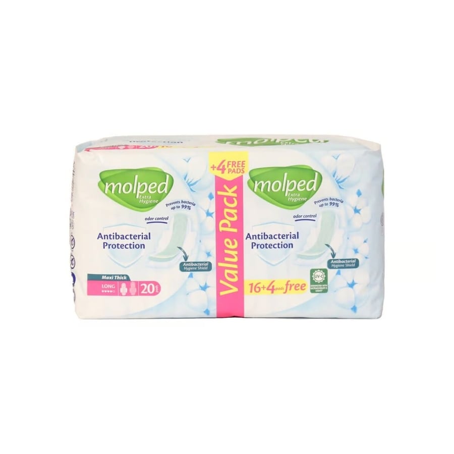 Maxi thick long sanitary pads 20 pieces