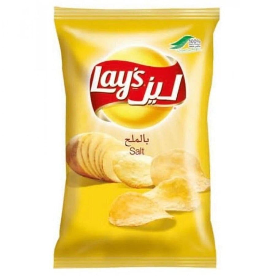شيبس ليز عائلي بالملح 165 جرام