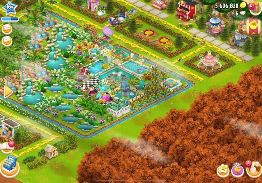 Personal farm level 167 high day
