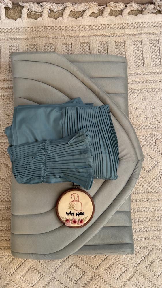 Prayer set + carpet with cover, red, with ribbon