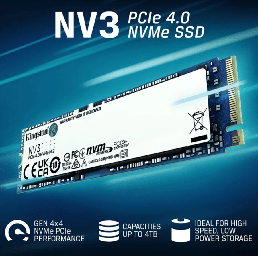 kingston 1tb m.2 nv3 60000 pcie 4.0