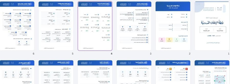 خطة الإخلاء المدرسية