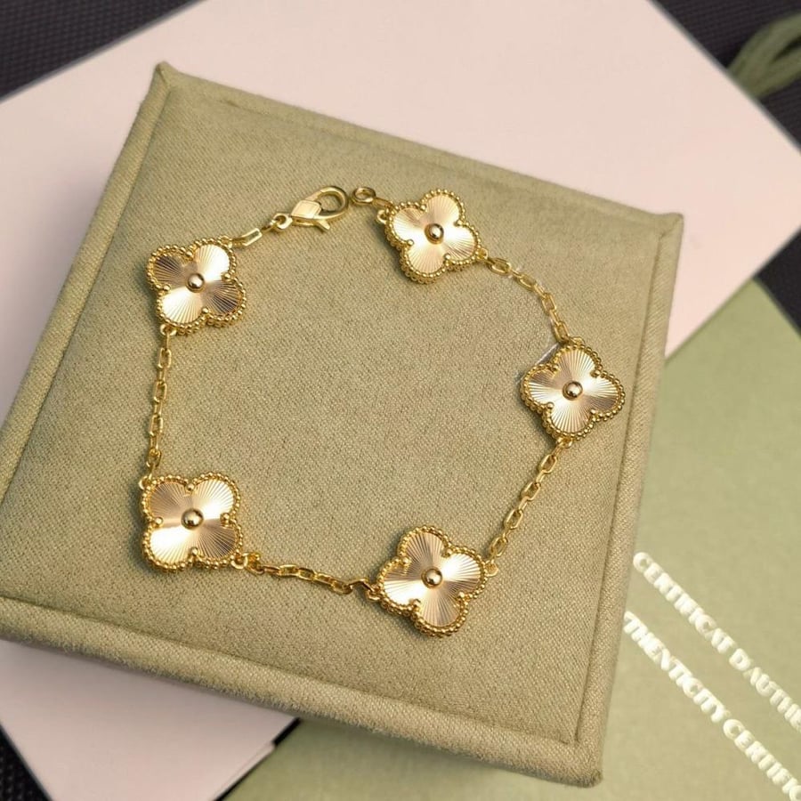 Van Cleef gold bracelet