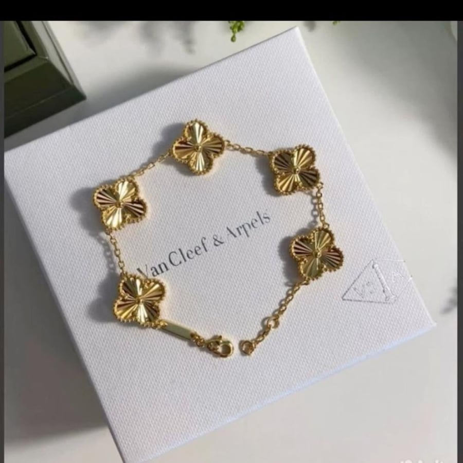 Van Cleef gold bracelet