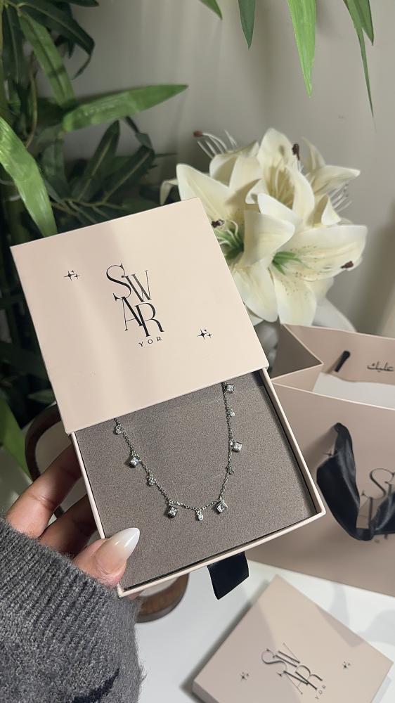 Choker Crystal Silver 925