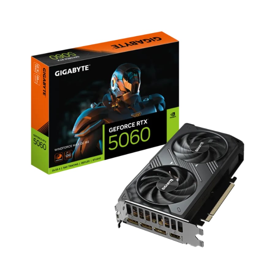 GIGABYTE RTX 5060 WINDFORCE MAX OC 8G | كرت شاشة RTX 5060 8 قيقا