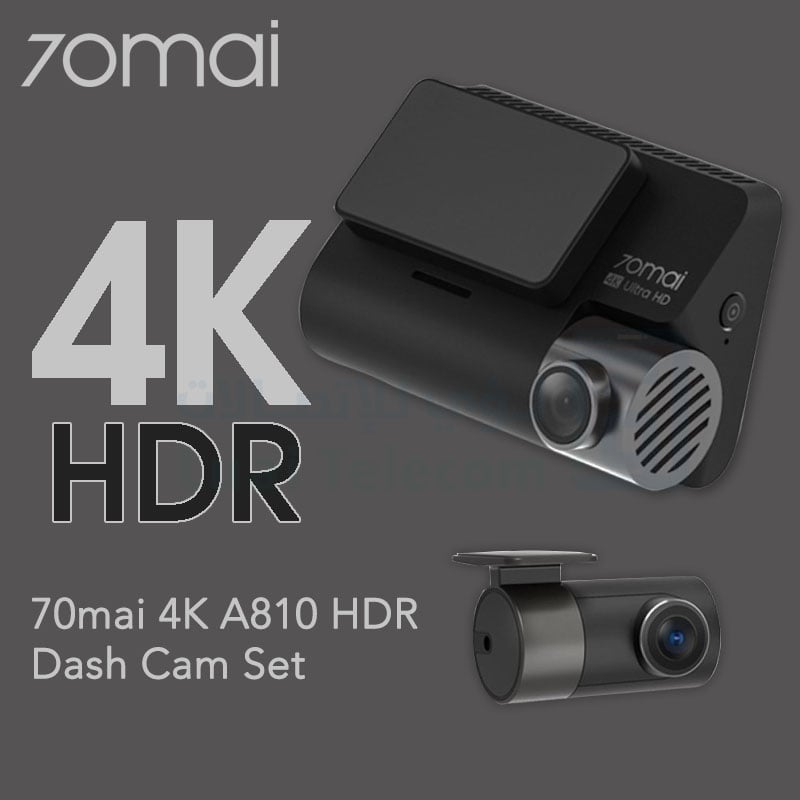 Front and rear dash camera 70MAI A810 4K