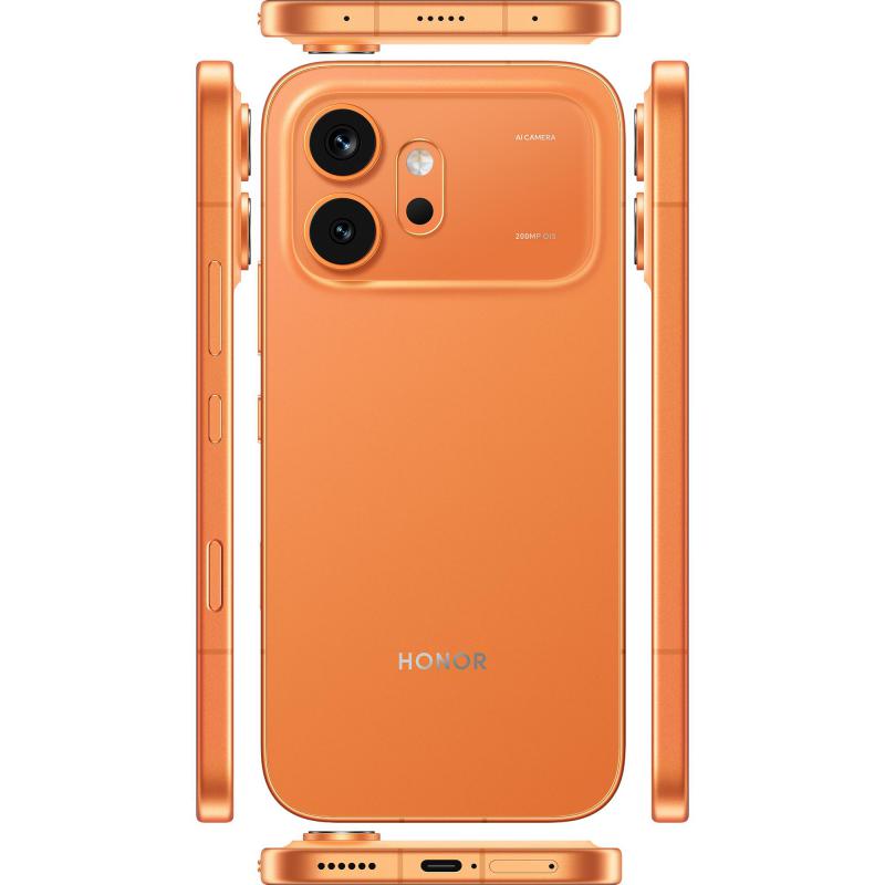 هونر 600 256GB رام 12GB برتقالي 5G