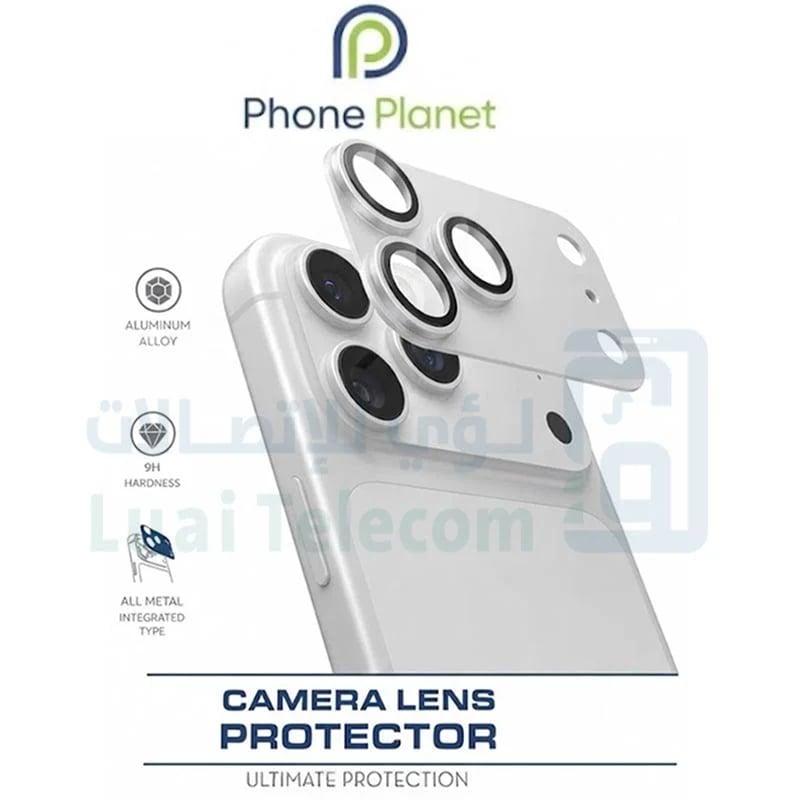 حماية كاميرا معدن 3D سيلفر لايفون 18 بروماكس