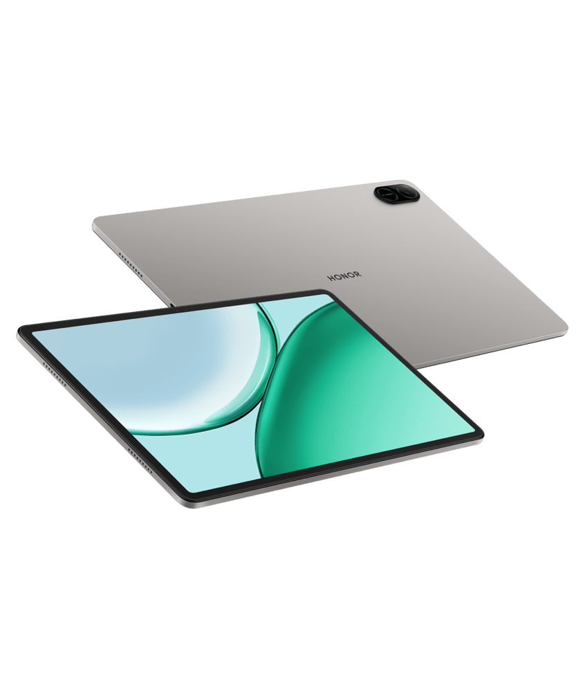 هونر باد X8b رمادي 128GB مع غطاء قابل للفتح