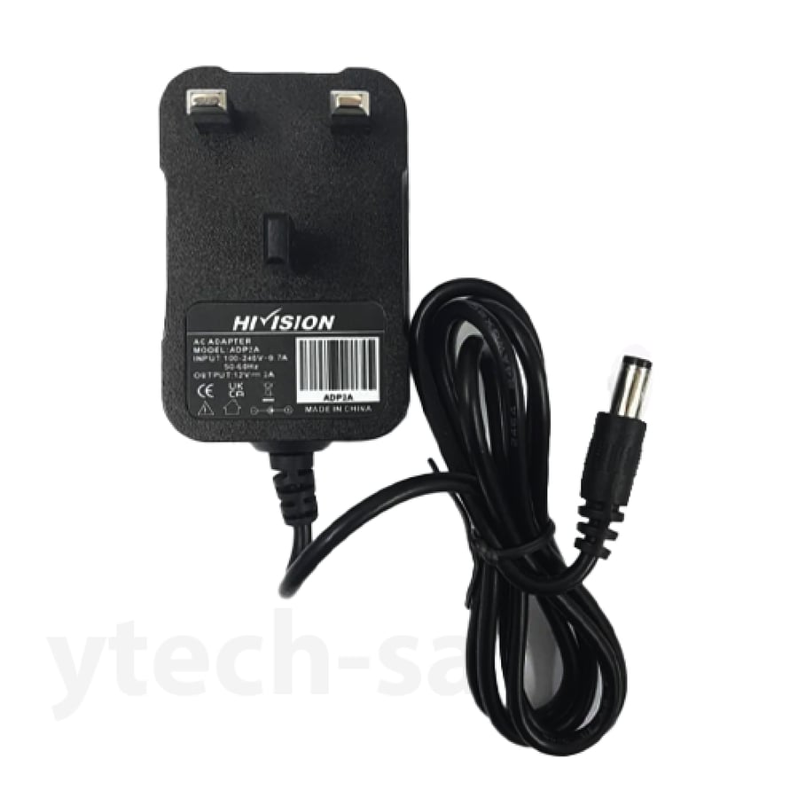 HIKVISION AC-DC ADP2A 2A 12 VOLT