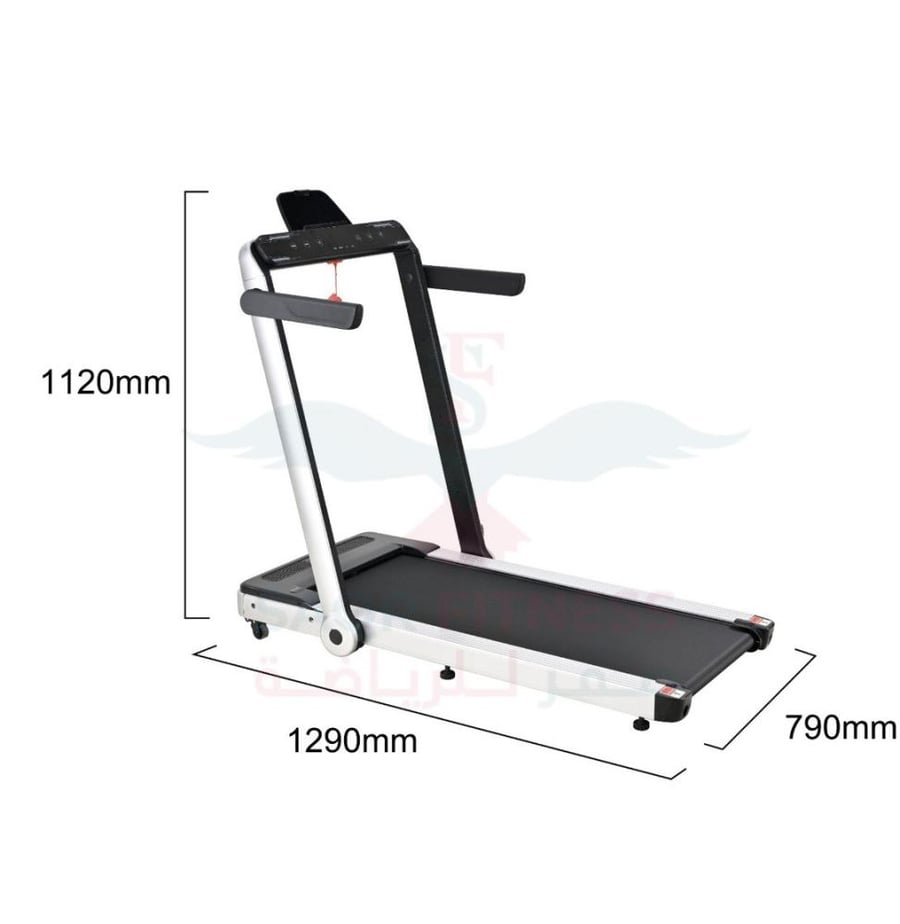 سير جري كهربائي قابل للطي يتحمل 100 كغ بقوة 1.5 حصان smart folding treadmill