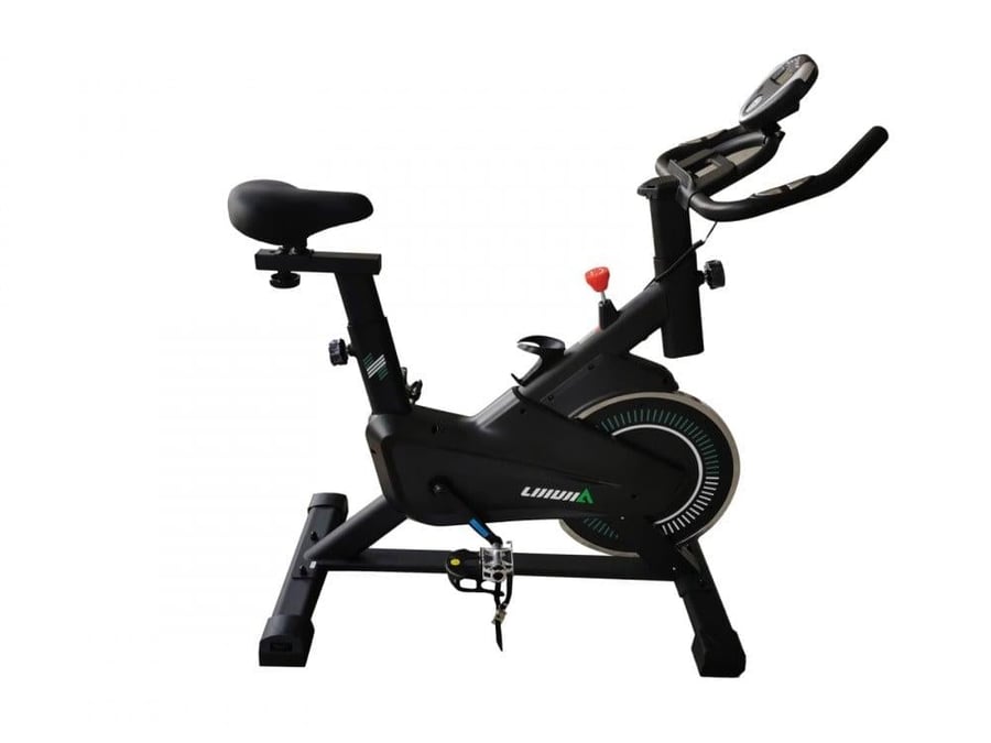 Spinning bike flywheel, 6kg, stationary aerobic exercise bike supports up to 140kg